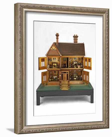 Doll's House, Queen Mary's Dolls' House, Liverpool, c.1887-null-Framed Photographic Print