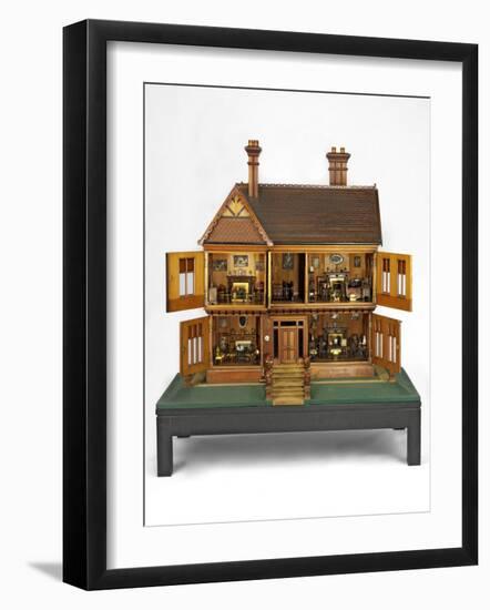 Doll's House, Queen Mary's Dolls' House, Liverpool, c.1887-null-Framed Photographic Print