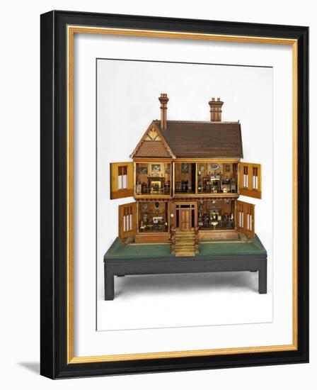 Doll's House, Queen Mary's Dolls' House, Liverpool, c.1887-null-Framed Photographic Print