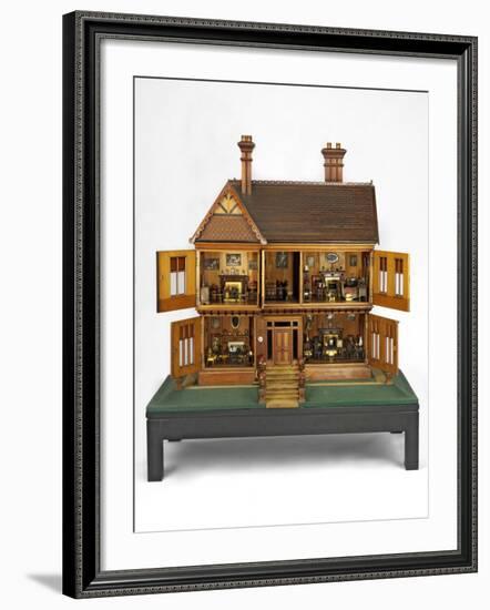 Doll's House, Queen Mary's Dolls' House, Liverpool, c.1887-null-Framed Photographic Print