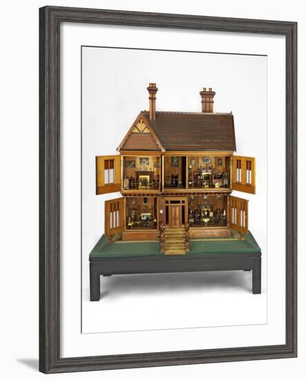 Doll's House, Queen Mary's Dolls' House, Liverpool, c.1887-null-Framed Photographic Print