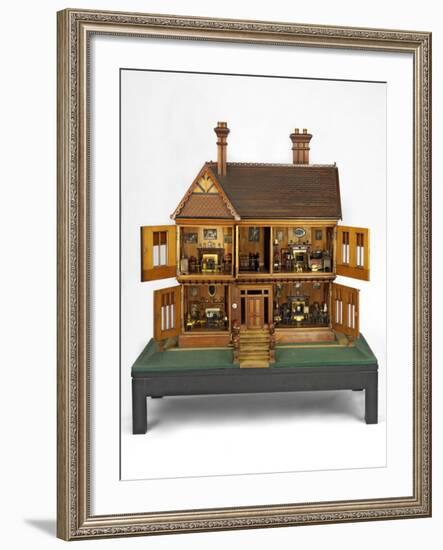 Doll's House, Queen Mary's Dolls' House, Liverpool, c.1887-null-Framed Photographic Print