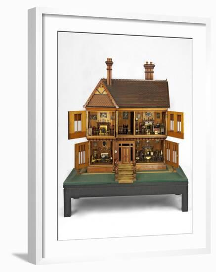 Doll's House, Queen Mary's Dolls' House, Liverpool, c.1887-null-Framed Photographic Print