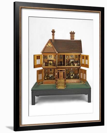 Doll's House, Queen Mary's Dolls' House, Liverpool, c.1887-null-Framed Photographic Print