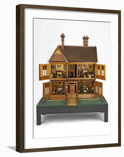 Doll's House, Queen Mary's Dolls' House, Liverpool, c.1887-null-Framed Photographic Print