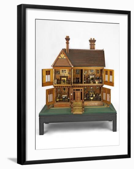 Doll's House, Queen Mary's Dolls' House, Liverpool, c.1887-null-Framed Photographic Print