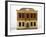 Doll's House, with Front Resembling Brick and Stone-null-Framed Photographic Print