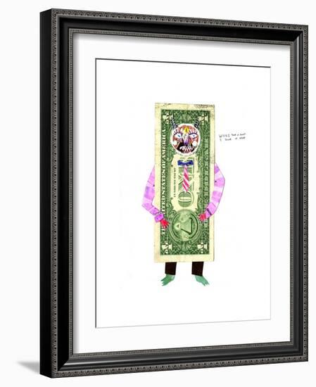 Dollar Man-Pat Macdonald-Framed Giclee Print