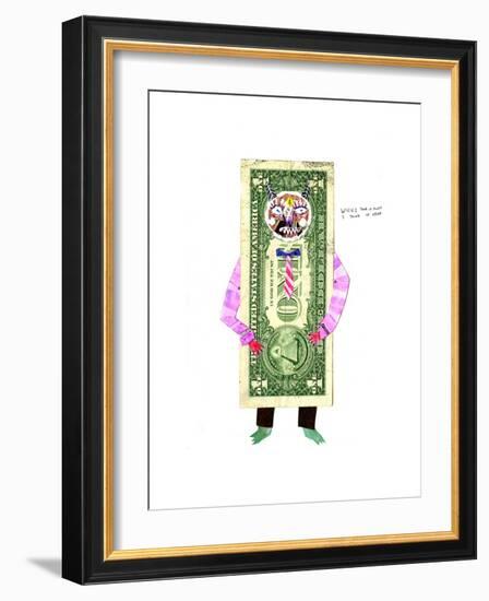 Dollar Man-Pat Macdonald-Framed Giclee Print
