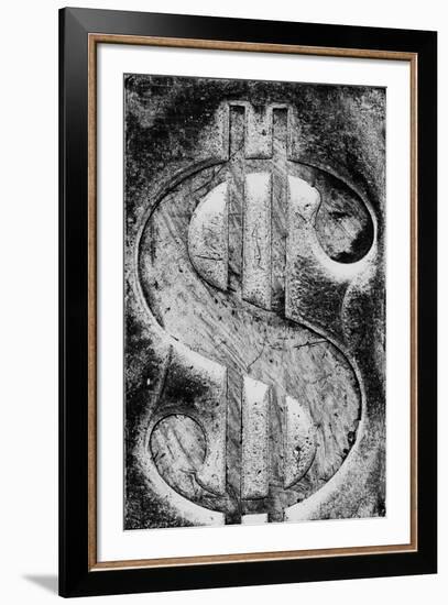 Dollar Sign-Chris Dunker-Framed Giclee Print