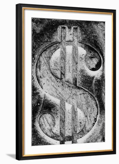 Dollar Sign-Chris Dunker-Framed Giclee Print