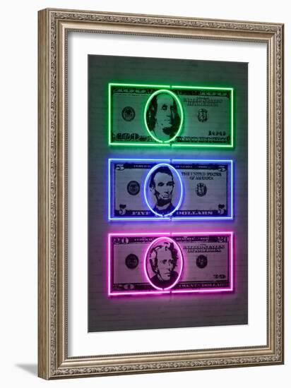 Dollars-Octavian Mielu-Framed Art Print