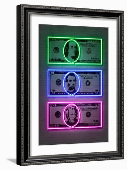 Dollars-Octavian Mielu-Framed Art Print