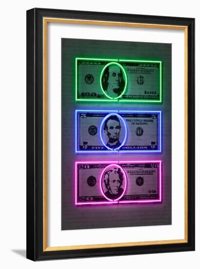 Dollars-Octavian Mielu-Framed Art Print