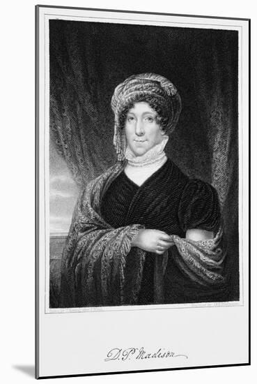 Dolley Madison-John Francis Eugene Prud'Homme-Mounted Giclee Print