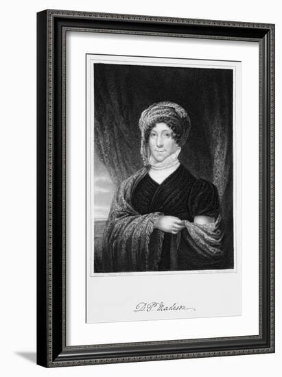 Dolley Madison-John Francis Eugene Prud'Homme-Framed Giclee Print