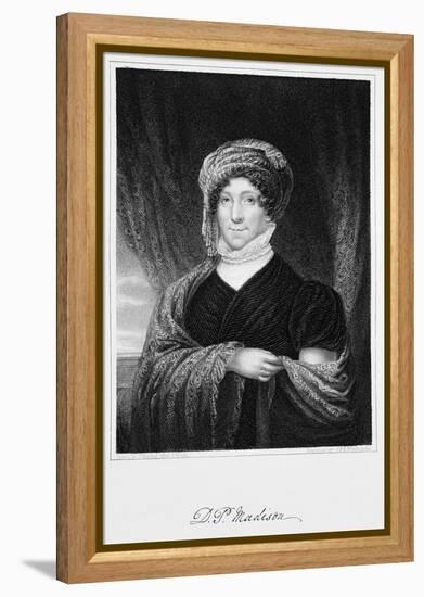 Dolley Madison-John Francis Eugene Prud'Homme-Framed Premier Image Canvas