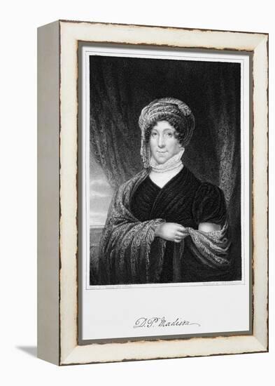 Dolley Madison-John Francis Eugene Prud'Homme-Framed Premier Image Canvas