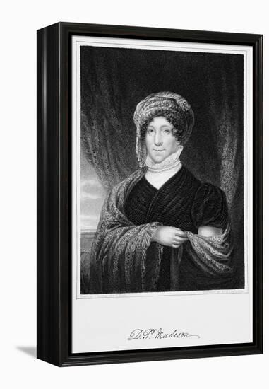 Dolley Madison-John Francis Eugene Prud'Homme-Framed Premier Image Canvas