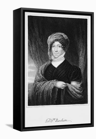 Dolley Madison-John Francis Eugene Prud'Homme-Framed Premier Image Canvas