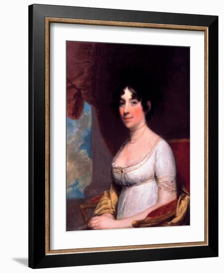 Dolley Payne Madison (Mrs. James Madison)-Gilbert Stuart-Framed Giclee Print