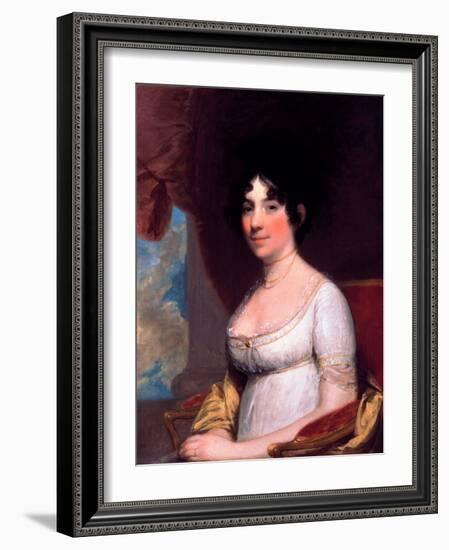 Dolley Payne Madison (Mrs. James Madison)-Gilbert Stuart-Framed Giclee Print