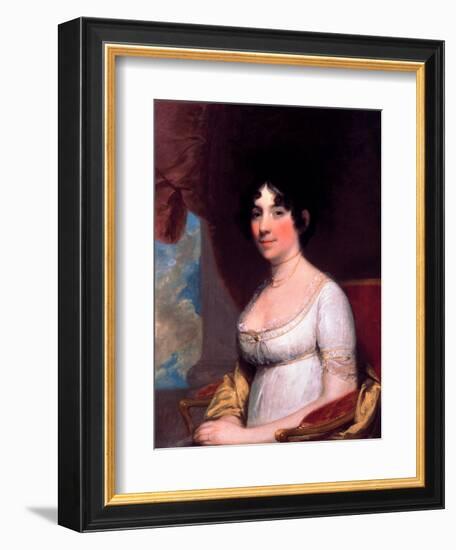 Dolley Payne Madison (Mrs. James Madison)-Gilbert Stuart-Framed Giclee Print