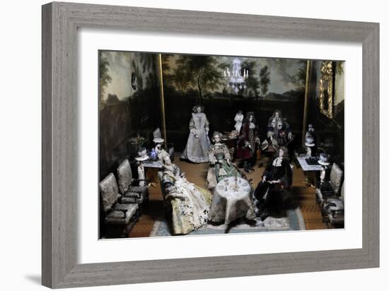 Dollhouse (1670-1690) from Petronella De La Court (1624-1707). Anonymous. Netherlands-null-Framed Photographic Print
