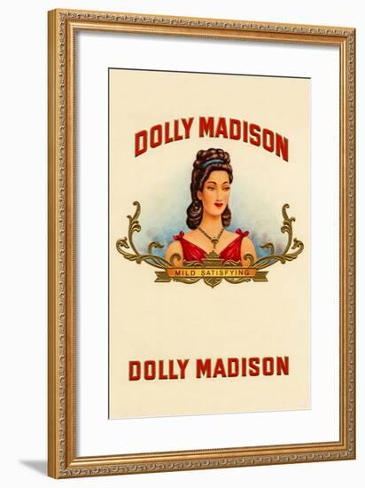 Dolly Madison-Mild Satisfying-null-Framed Art Print