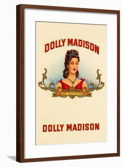 Dolly Madison-Mild Satisfying-null-Framed Art Print