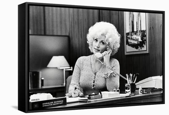 DOLLY PARTON. "NINE TO FIVE" [1980], directed by COLIN HIGGINS.-null-Framed Stretched Canvas