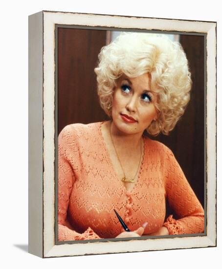 Dolly Parton - Nine to Five-null-Framed Stretched Canvas