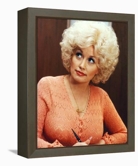 Dolly Parton - Nine to Five-null-Framed Stretched Canvas