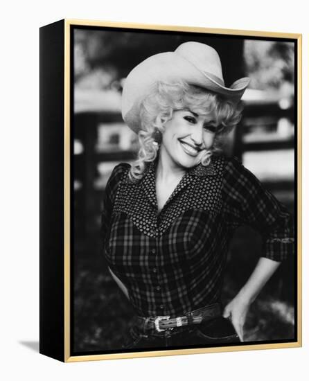 Dolly Parton-null-Framed Stretched Canvas