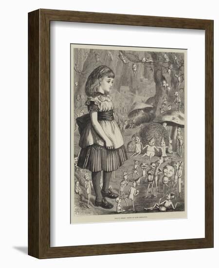 Dolly's Dream-Kate Greenaway-Framed Giclee Print