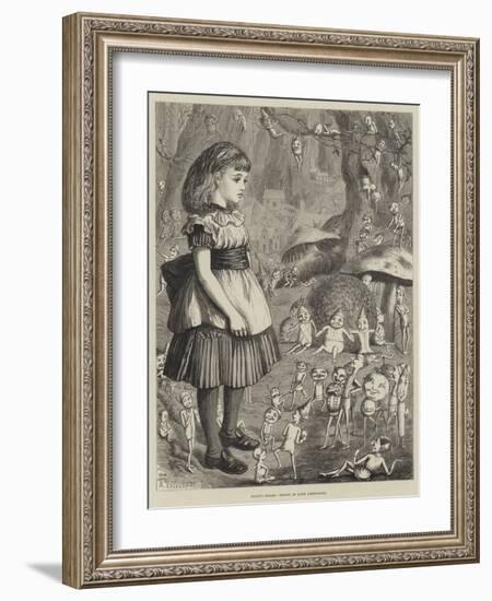 Dolly's Dream-Kate Greenaway-Framed Giclee Print