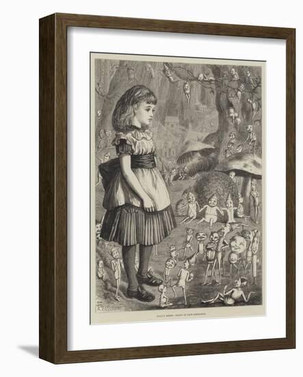 Dolly's Dream-Kate Greenaway-Framed Giclee Print