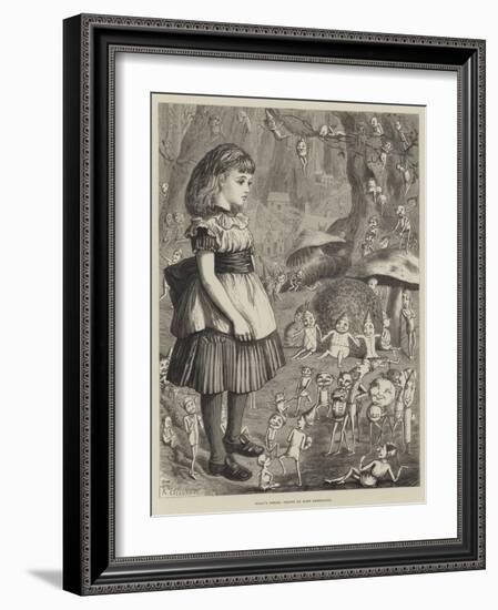 Dolly's Dream-Kate Greenaway-Framed Giclee Print