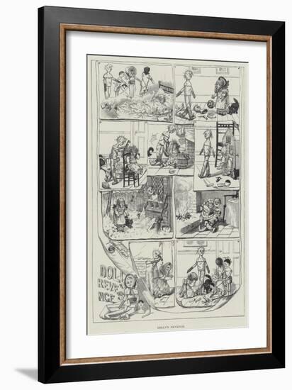 Dolly's Revenge-George Cruikshank-Framed Giclee Print