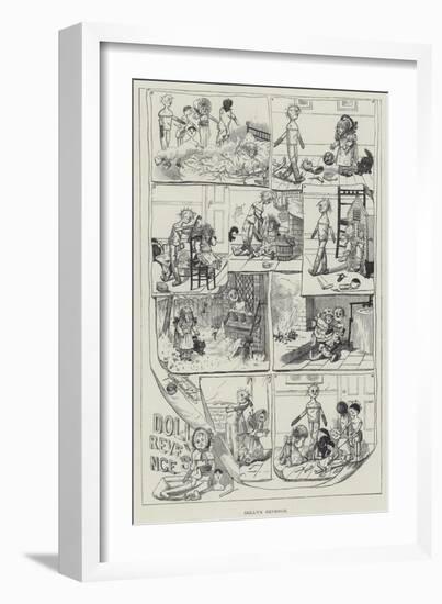 Dolly's Revenge-George Cruikshank-Framed Giclee Print