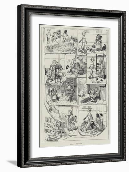 Dolly's Revenge-George Cruikshank-Framed Giclee Print