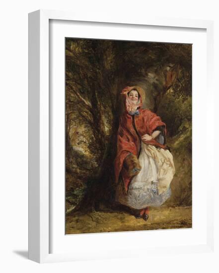 Dolly Varden, 1842-William Powell Frith-Framed Premium Giclee Print