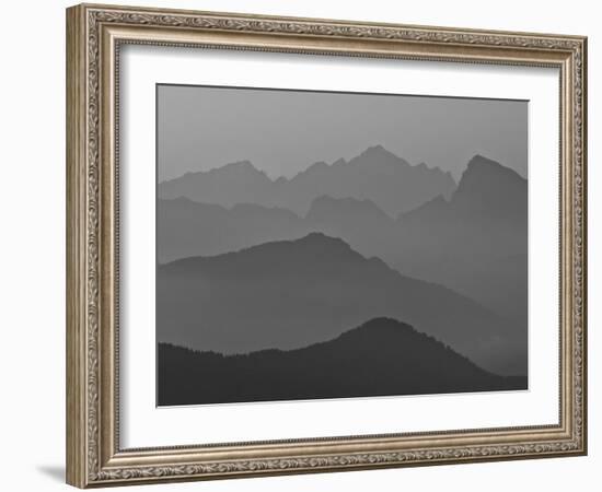 Dolomites at Sunset, Vento, Italy, Europe-Carlo Morucchio-Framed Photographic Print