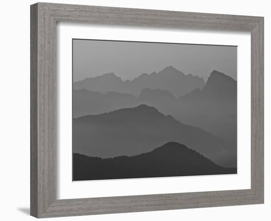 Dolomites at Sunset, Vento, Italy, Europe-Carlo Morucchio-Framed Photographic Print