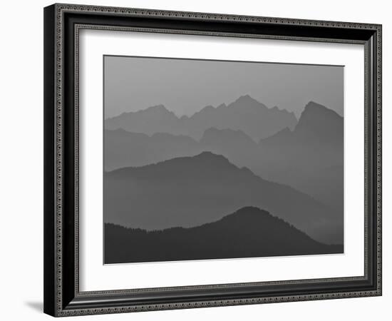 Dolomites at Sunset, Vento, Italy, Europe-Carlo Morucchio-Framed Photographic Print