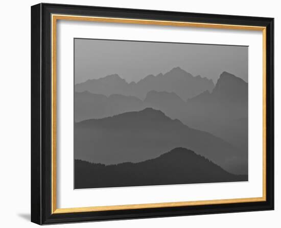 Dolomites at Sunset, Vento, Italy, Europe-Carlo Morucchio-Framed Photographic Print
