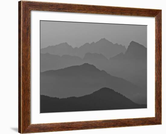 Dolomites at Sunset, Vento, Italy, Europe-Carlo Morucchio-Framed Photographic Print