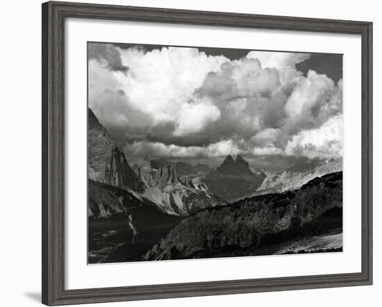 Dolomites Cortina St. Moritz Italy-null-Framed Photographic Print