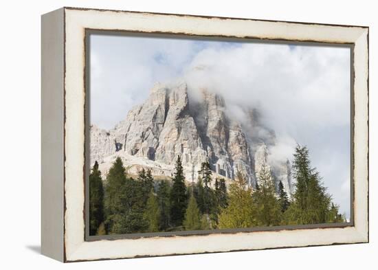 Dolomites, Italy, Region of Cortina Falzarego, Tofana-Frank Fleischmann-Framed Premier Image Canvas