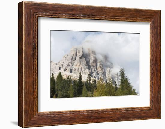 Dolomites, Italy, Region of Cortina Falzarego, Tofana-Frank Fleischmann-Framed Photographic Print